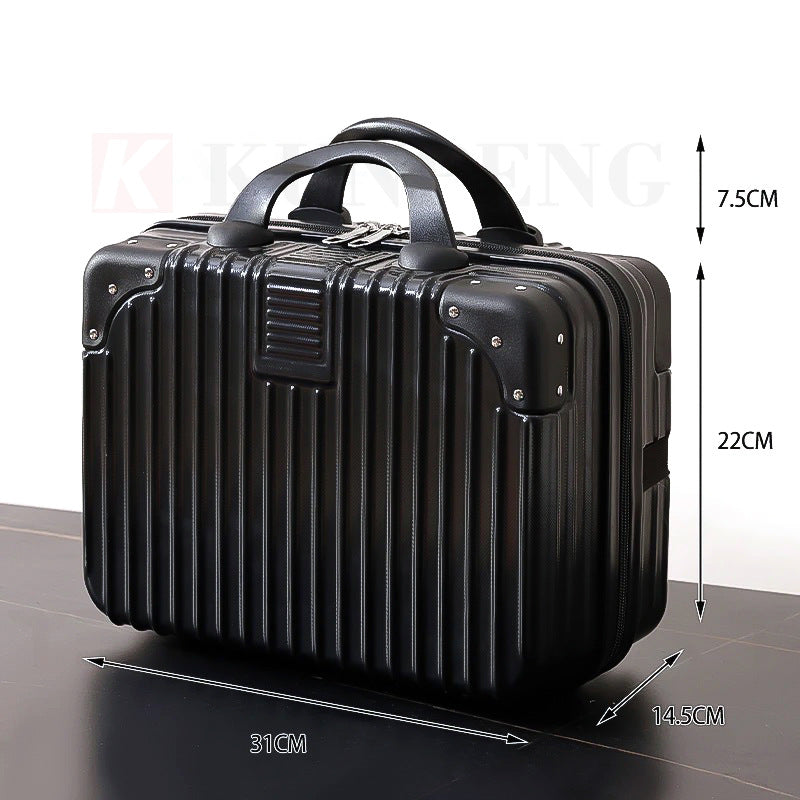 Household luggage storage box, special cosmetic case for makeup artist, storage area, portable going out large-capacity cosmetic bag