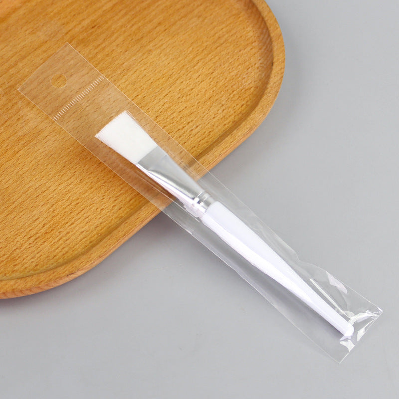 Makeup & beauty brush - crystal handle mask brush - solid transparent handle - mask mixing brush - diy soft bristle brush - mud mask application brush