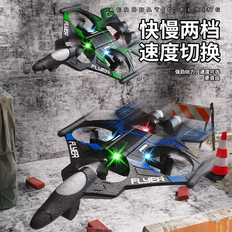 New l31 remote control foam airplane tumbling stunt quadcopter fixed height hovering drone kids toy