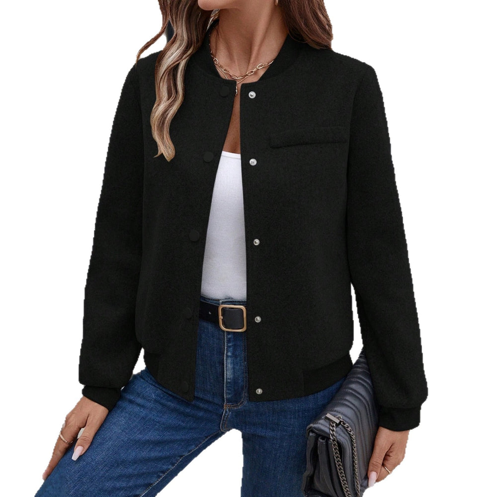 fashion  fall and winternew arrival women's casuallong sleevesshirt tweed jacket outwear baseball uniform