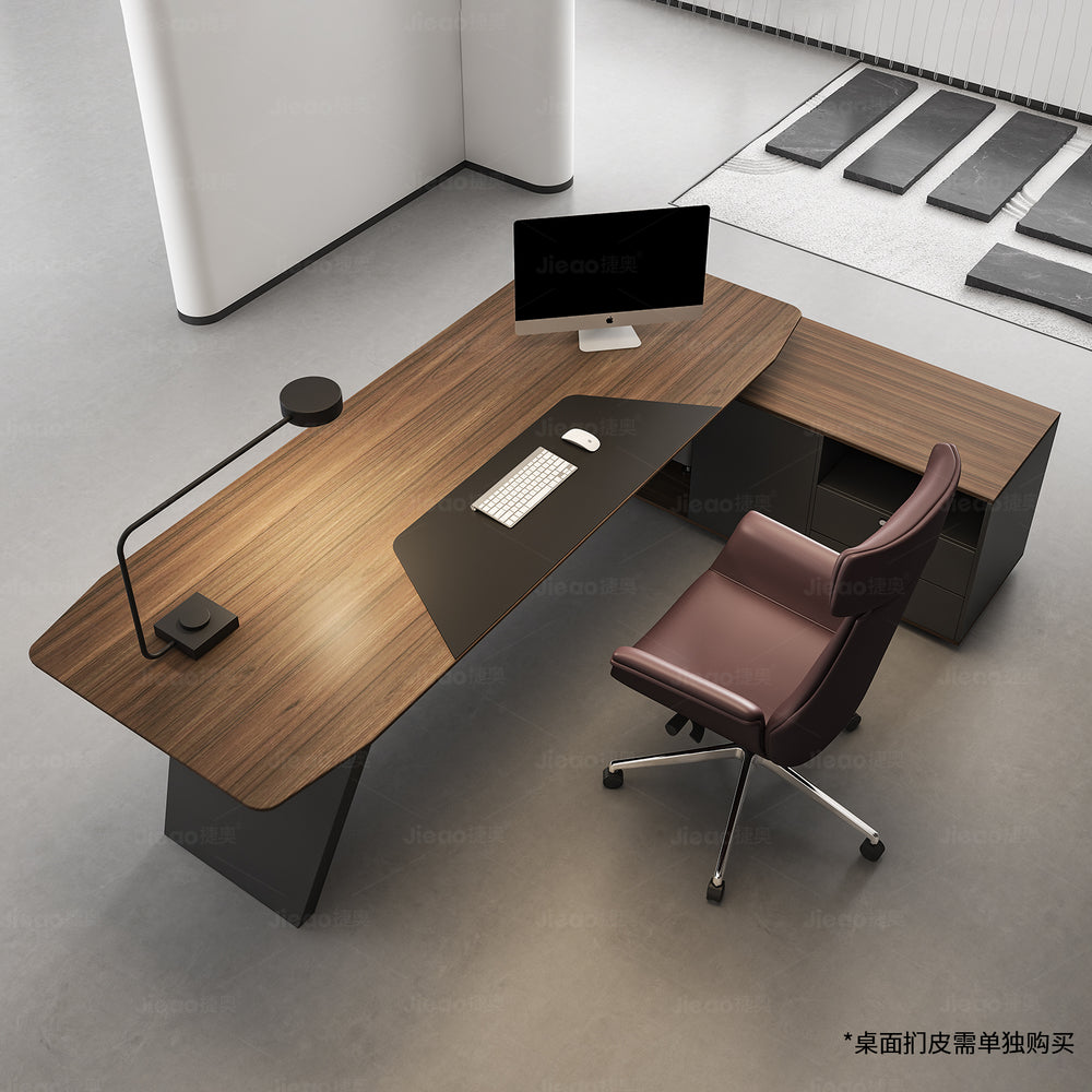 Office furniture executive desk and chair set - modern minimalist style - ceo desk, manager desk, director's desk, executive desk