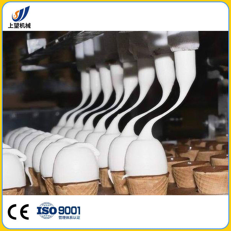 Shanghai factory ice cream production line - popsicle & stick ice cream equipment - cup & stick chocolate ice cream machinery