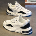 Men's shoes 2025 new arrival: popular winter mesh breathable men's athletic casual chunky platform sneakers - high-top dad shoes