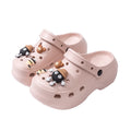 Thick sole crocs women's toe cap non-slip deodorizing filter not tired feet summer 2025new arrivalfashion slippers women's outwear