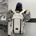 Trendy backpack for girls - high school & college students - large capacity, workwear style, laptop backpack, travel rucksack for men