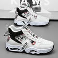 2025 new spring men's chunky sneakers: trendy, breathable, and height-boosting athletic shoes for a stylish and comfortable look