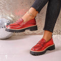 autumn new arrival: plus-size chunky sole loafers for women - wholesale available, dropshipping to  & , sizes 36-43