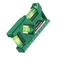 High-precision magnetic level for home use - mini, drop-proof level with protractor for measuring outlets and switches