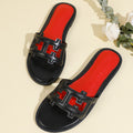 European and american middle eastern hollow-out heeled thong sandals - premium new style slippers for outdoor wear, fun vacation vibes, summer