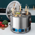 Large-capacity electric cooking pot, heat preservation soup pot, commercial spicy hotpot, oden, electric cooking stove, high-power cooking wonton and dumpling pot