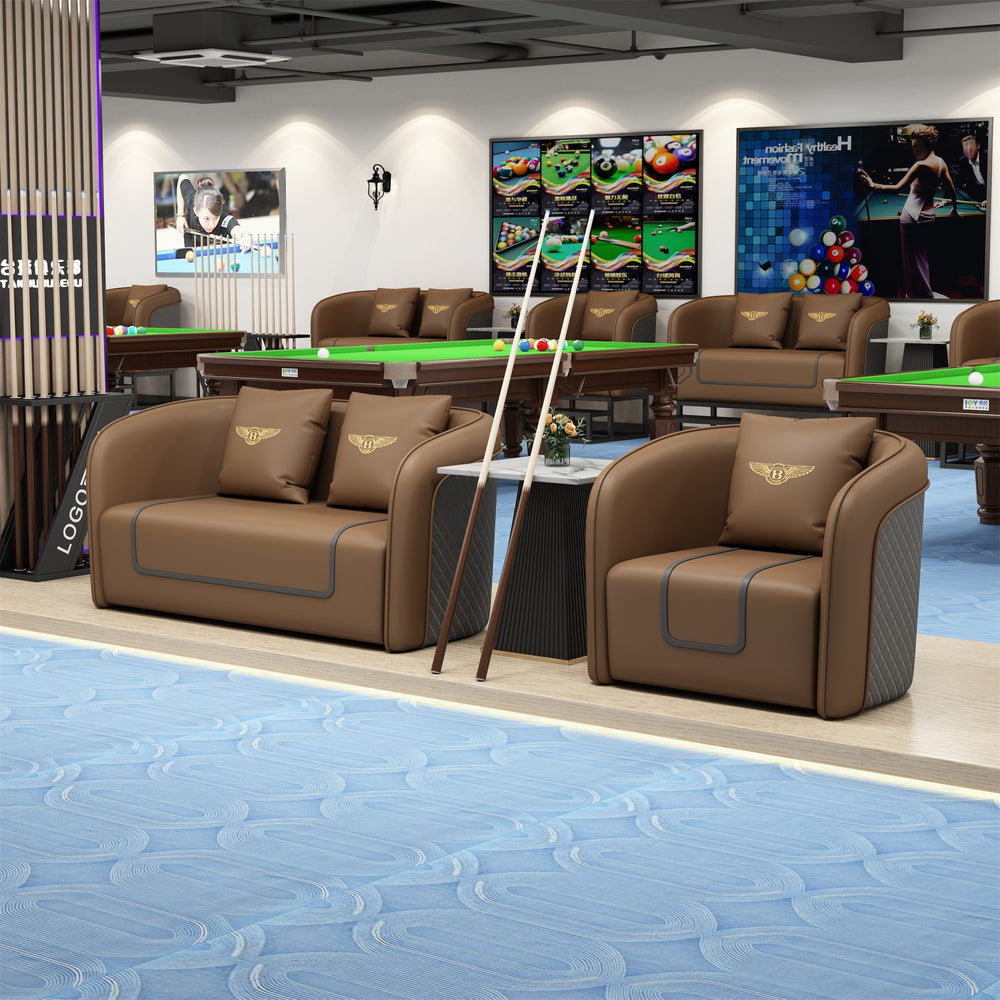 High-end billiard club viewing chair, billiard hall special viewing sofa, billiard room viewing chair, table tennis hall viewing sofa