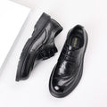 Genuine leather hand-crafted texture dress shoes for men - formal, casual, business, office, work, soft sole, wedding, groom shoes