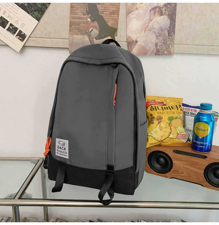 Backpack for middle school students and college students, large capacity travel bag, work clothing bag, abrasion resistant stain-resistant backpack, satchel