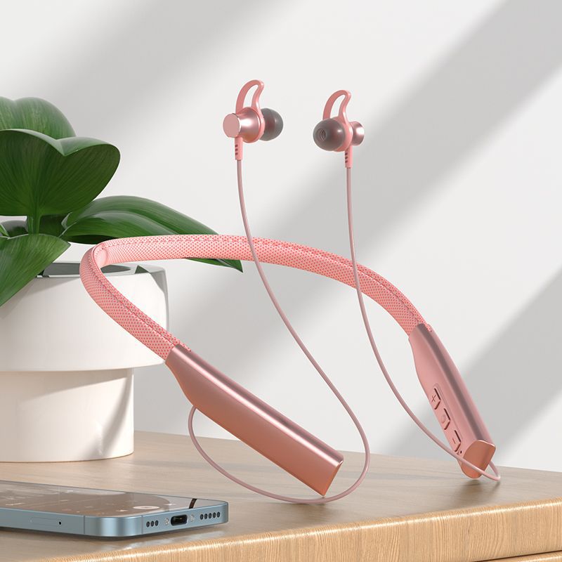 Sports bluetooth neckband headphones - high-fidelity sound, in-ear design, supports card playback, compatible with ios & android, multiple styles, stylish and universal