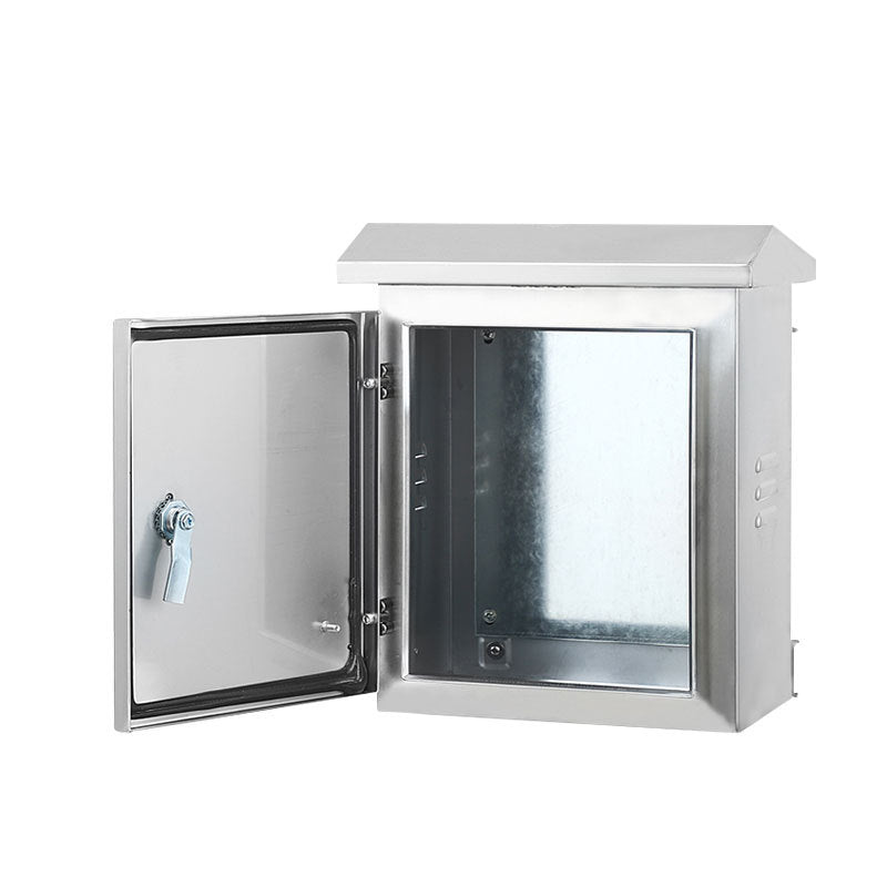 Outdoor 304 hoop type stainless steel distribution box, cabinet monitoring box 201 equipment box, instrument control box, outdoor pole