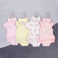 Baby girl summer outfit newborn romper set all-cotton class a shorts headband pure cotton class a new arrival