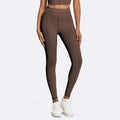 zipper sports vest suit high waist hip lifting tight yoga clothes training fitness two-piece set for women wholesale