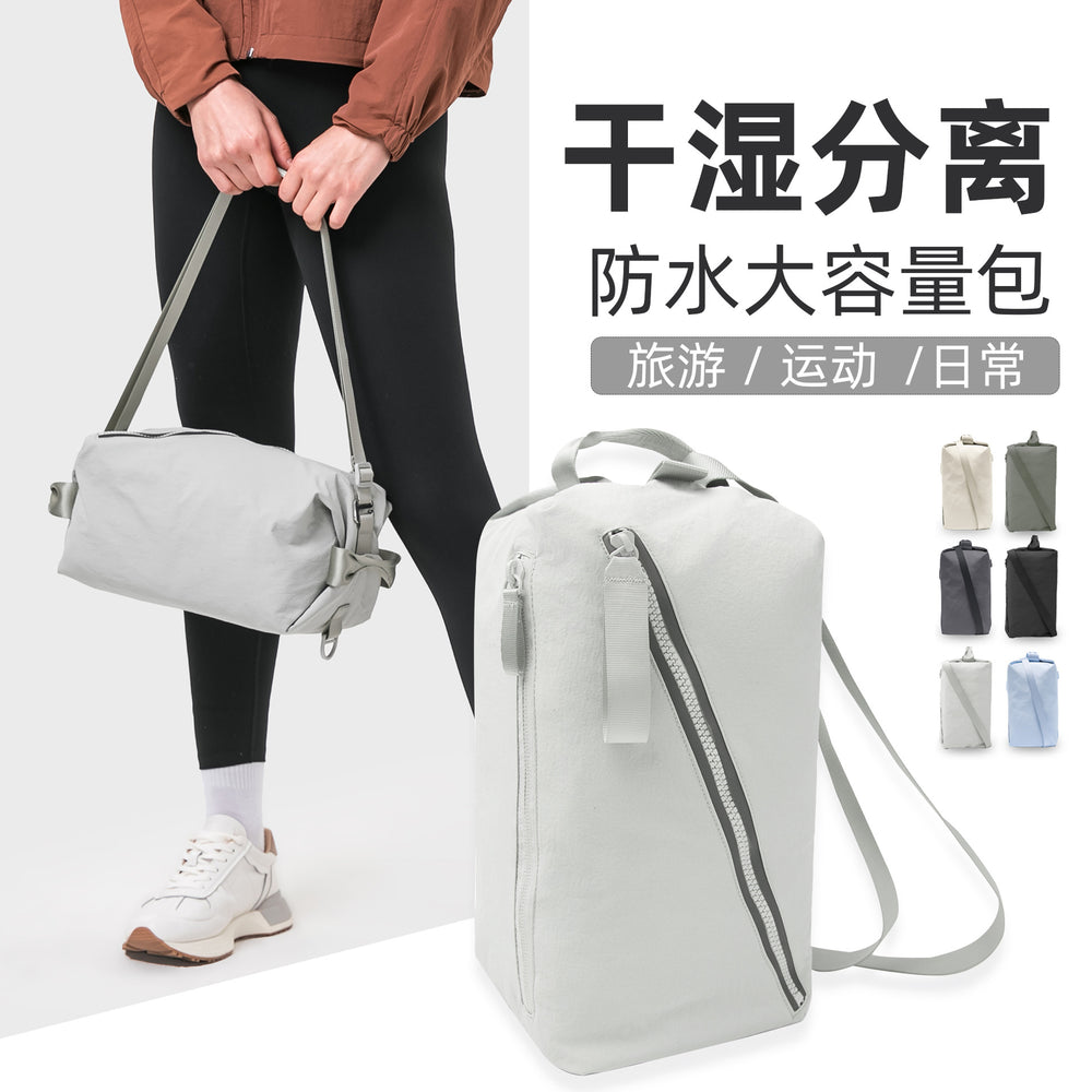 Influencer-approved sbs zipper water-resistant women's multifunctional adjustable backpack for outdoor cycling - daw038