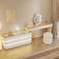 New arrival mirror dressing table for home bedroom classy sense chest all-in-one dressing table casual solid wood long dressing table