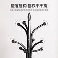 Iron style coat rack accessible luxury bedroom clothes drying rack floor-standing vertical clothes rack hanging bag for home simple shelf