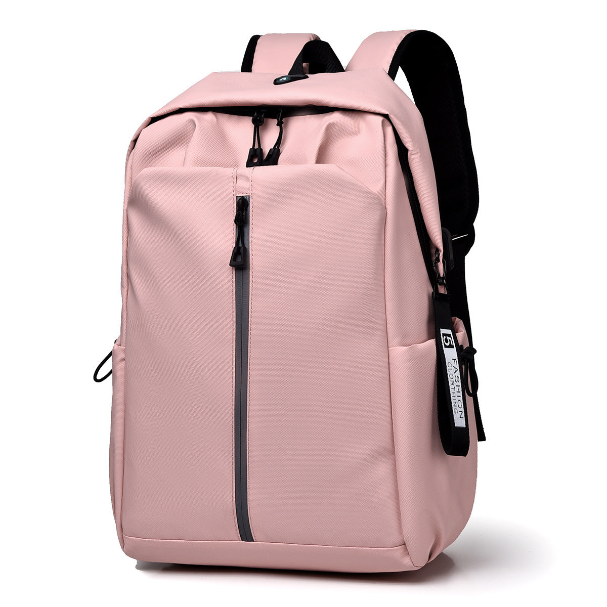 Simple backpack 16-inch men's and women's casual backpack, junior high school college student fashion trend backpack