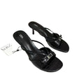 Za women's shoes 2025 summer new arrivals: buckled, embellished, round-toe stiletto sandals - open toe outdoor slides