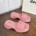 2026 new arrival: popular chunky sole slides for women - summer outdoor wear, non-slip, fashionable, versatile sandals & slides - wholesale for export