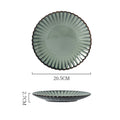 Mist green 8inch plate