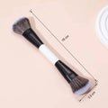 Factory direct hot selling cangzhou multifunctional blush brush, beauty tool brush, single pack portable double-ended contouring brush, makeup brush