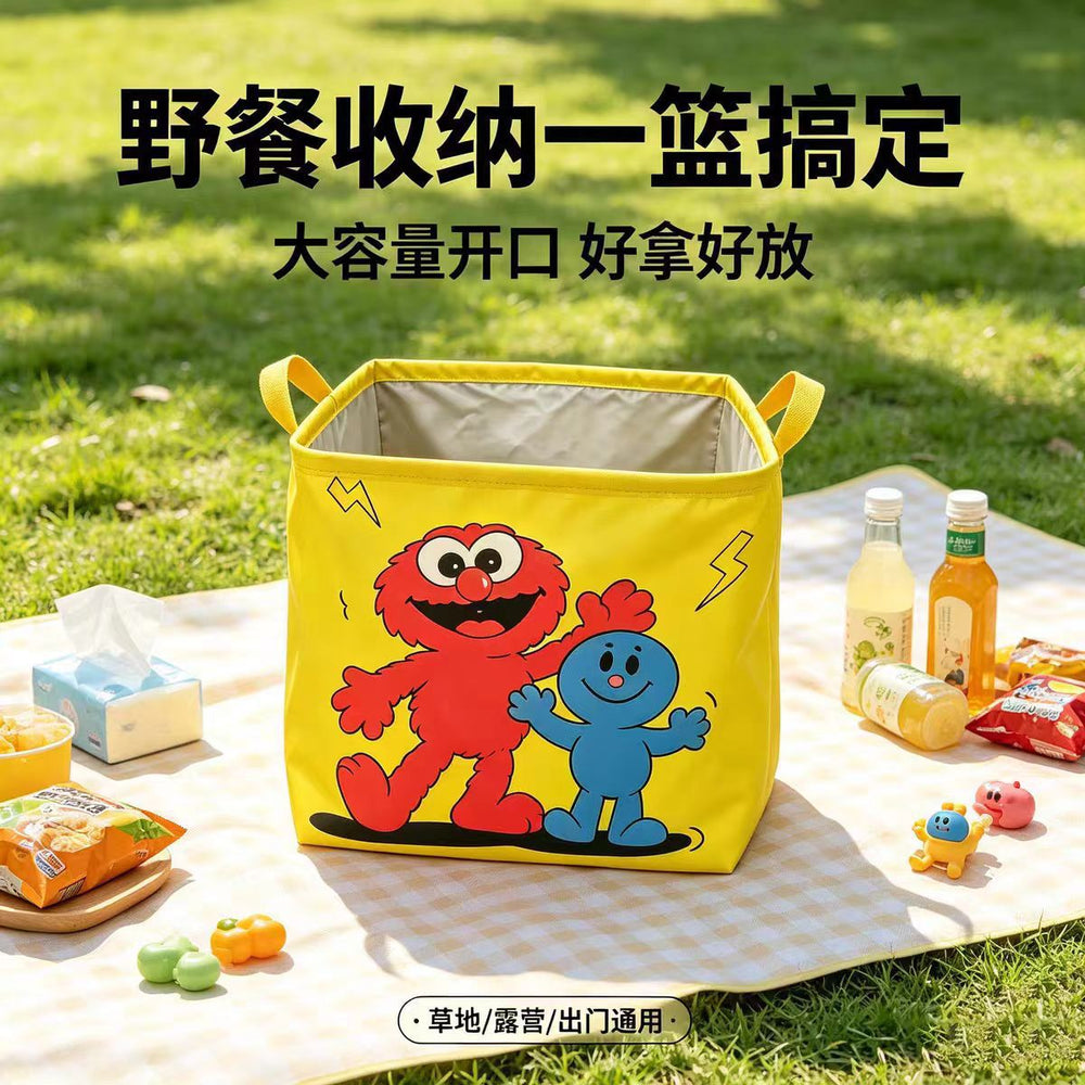 Car trunk organizer waterproof foldable storage basket large capacity snack and sundries organizer - a must-have for your car!