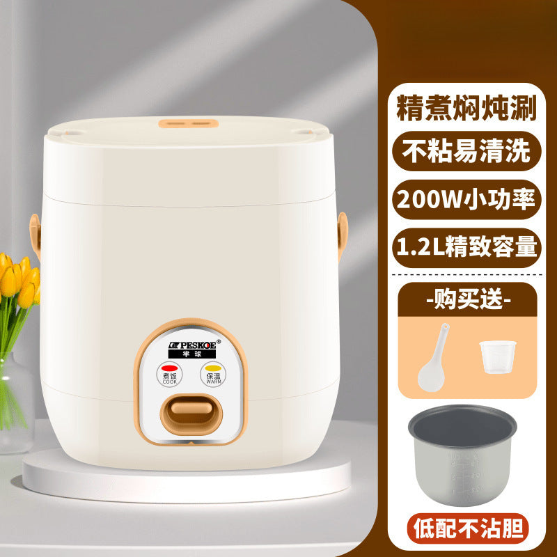 Household Mini Rice Cooker Multifunctional 1-2 People Small Rice Cooker Driver Car Electric Heating Lunch Box