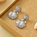Wholesale resort-style earrings: european and american cross-border summer niche alloy stud earrings for women - exaggerated design starfish earrings