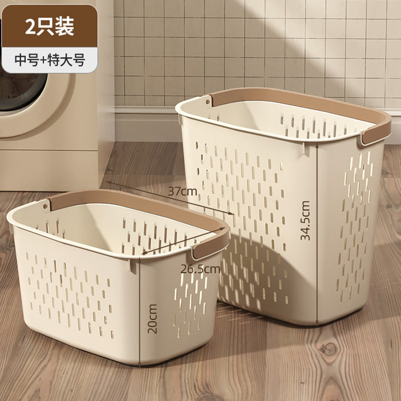 Dirty clothes basket for home storage basket large size high-looking dirty clothes laundry basket large capacity dirty clothes basket clothes basket