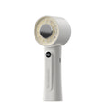 2025 new cross-border handheld ice cooling fan, desktop smart digital display high-speed fan, turbine mini fan