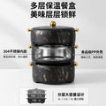 Food warmer container factory price direct salesexport egg-shaped high-leg thermal insulation box 2l-2.5l-3l