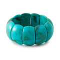 Adjustable resin bracelet wholesale - european & american cross-border jewelry - fashionable, trendy, light luxury, high-end ombre wide bangle for women