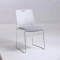 Conference training chair - minimalist office staff negotiation chair - armless backrest chair - stackable conference chair - training chair