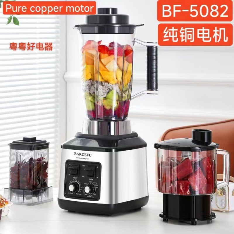 Slush machine grinding large capacity food processor soy milk double cup wholesale wall breaking machine free shipping