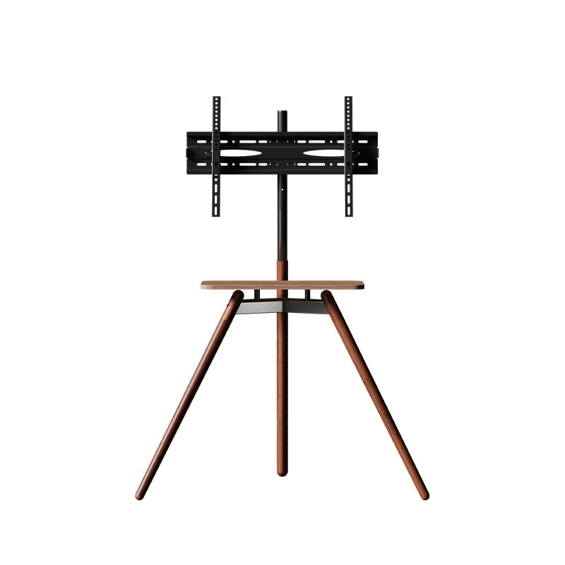 Movable TV cabinet bracket Floor-to-ceiling storage Solid wood antique living room Bedroom monitor TV hanger