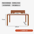 Saint rica thickened steel frame office desk and chair combination four-person double 2-person 4-person desk casual modern office electric