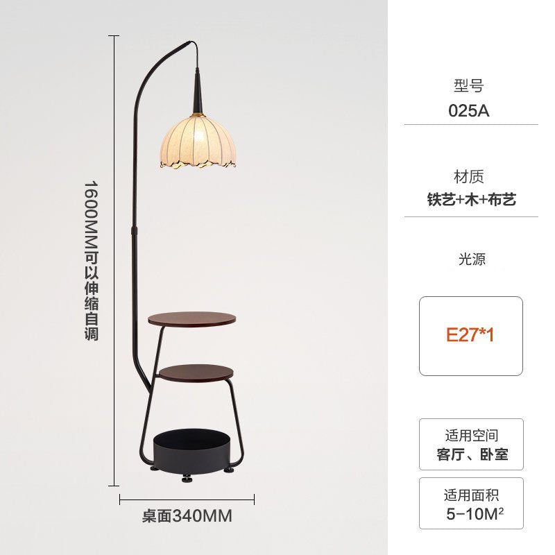 Used new arrival storage function floor lamp all-in-one grapefruit lamp living room sofa beside atmosphere coffee table fishing lamp