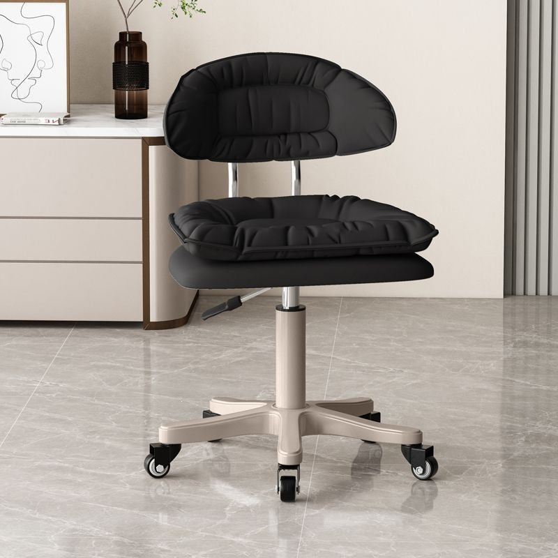Beauty salon adjustable height swivel backrest beauty stool barber manicurist work stool bar stool set