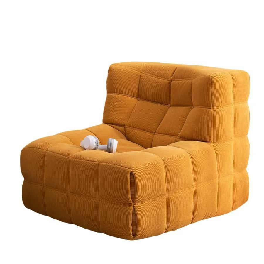 Lazy sofa living room balcony can lie down and sleep square sofa popular creative caterpillar tatami cross-border foreign trade