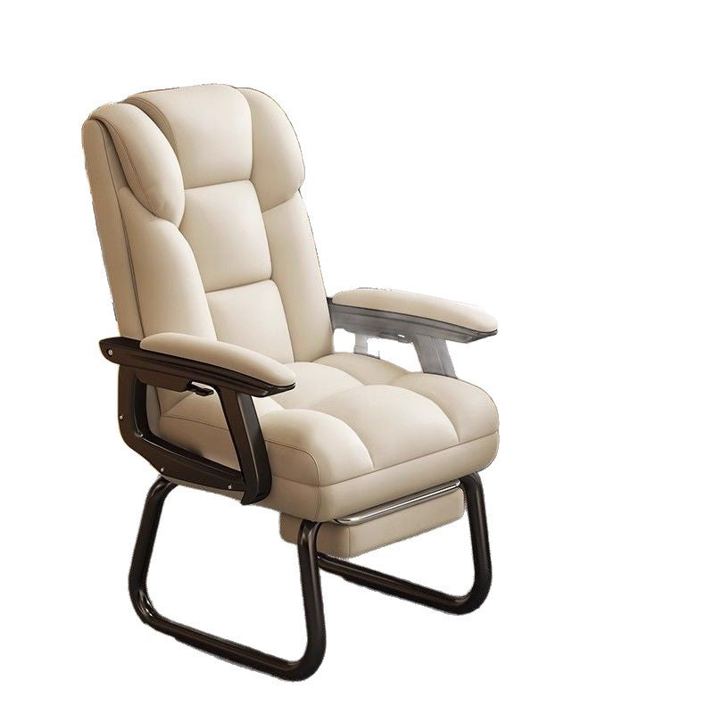 Reclining leisure sofa chair, study chair, fixed foot arch chair, home computer chair, desk chair, office executive chair