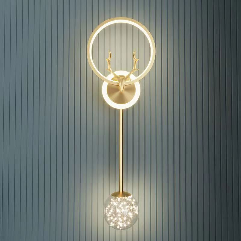 New minimalist modern high-end bedside wall lamp, wall sconce for living room, bedside table, bedroom, home background wall lighting