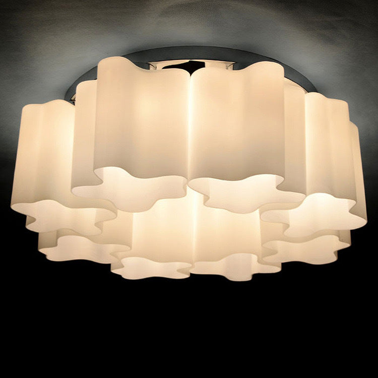 Cloud ceiling light living room lighting Italian minimalist belt designer model room villa staircase dining room light