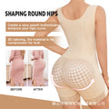 European and american style women's bodysuit shapewear - powerful tummy control, waist cincher, butt lifter, body shaping, seamless mesh corset