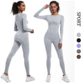 new arrival seamless long-sleeved yoga clothes for women, breathable tight sports ski clothes, outdoor running and cycling fitness clothes