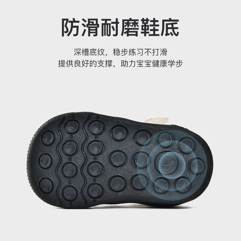 Baby sandals for boys, summer first walker shoes, 0-1-2 years old infant anti-slip soft sole mesh shoes for babies and toddlers, baby girl shoes