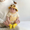 Baby summer romper - stylish cartoon one-piece outfit, lightweight summer clothes, bodysuit, newborn baby onesie